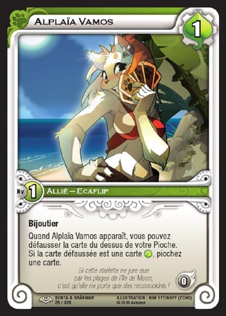 Carte Wakfu - Aplaïa Vamos - Bonta & Brâkmar 026/320