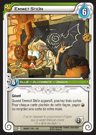 Carte Wakfu - Emmet Steïn - Chaos d'Ogrest 102/162