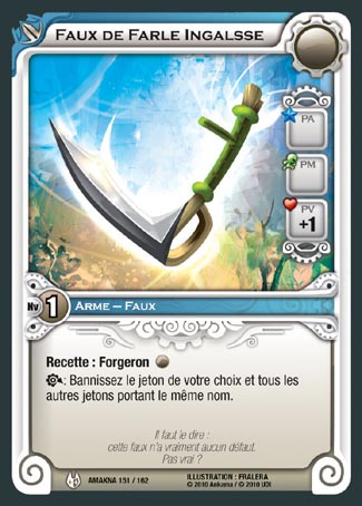 Carte Wakfu - Faux de Farle Ingalsse - Amakna 151/162