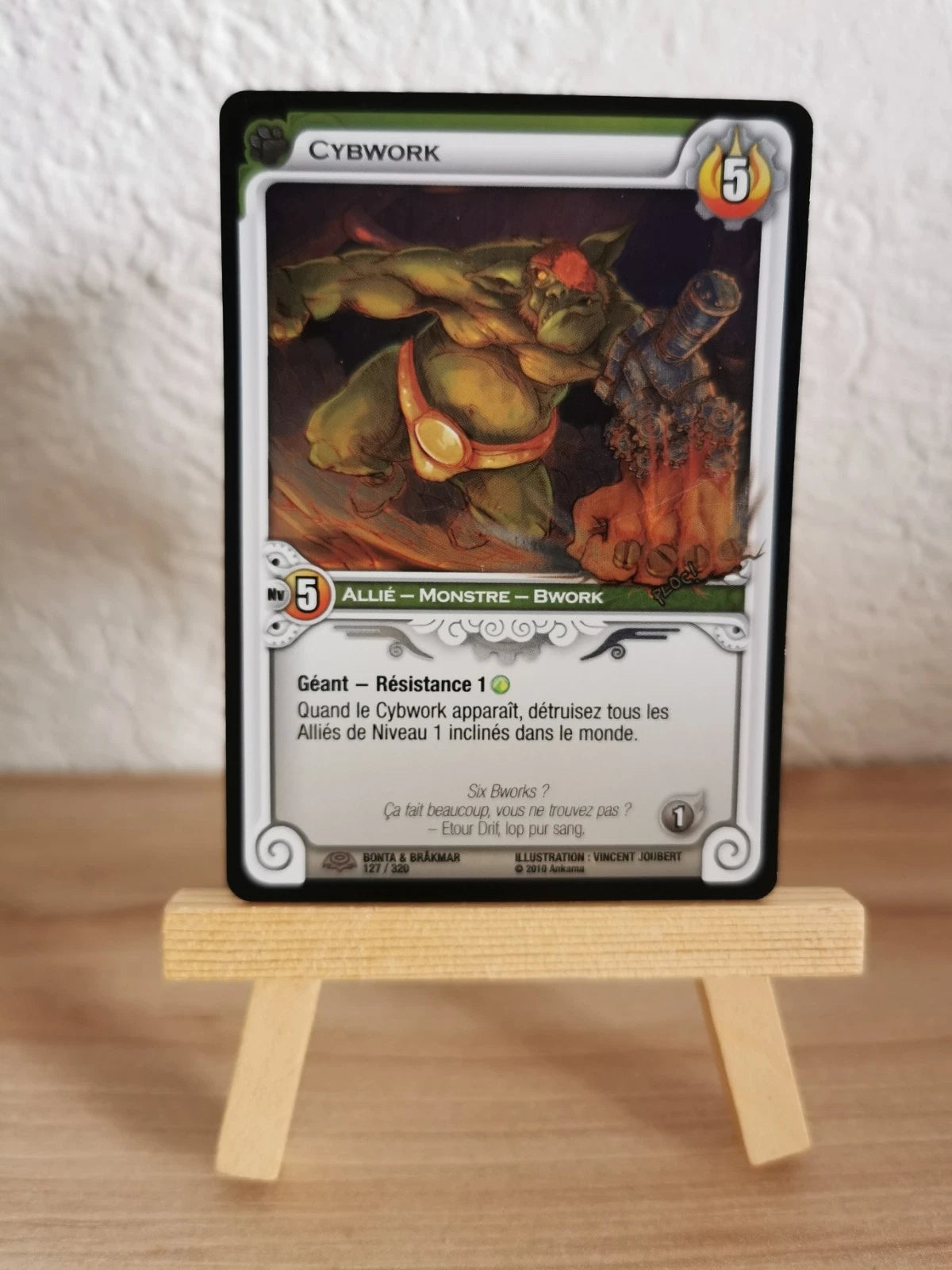 Carte Wakfu Promo Cybwork FOIL Avenue des Collectionneurs