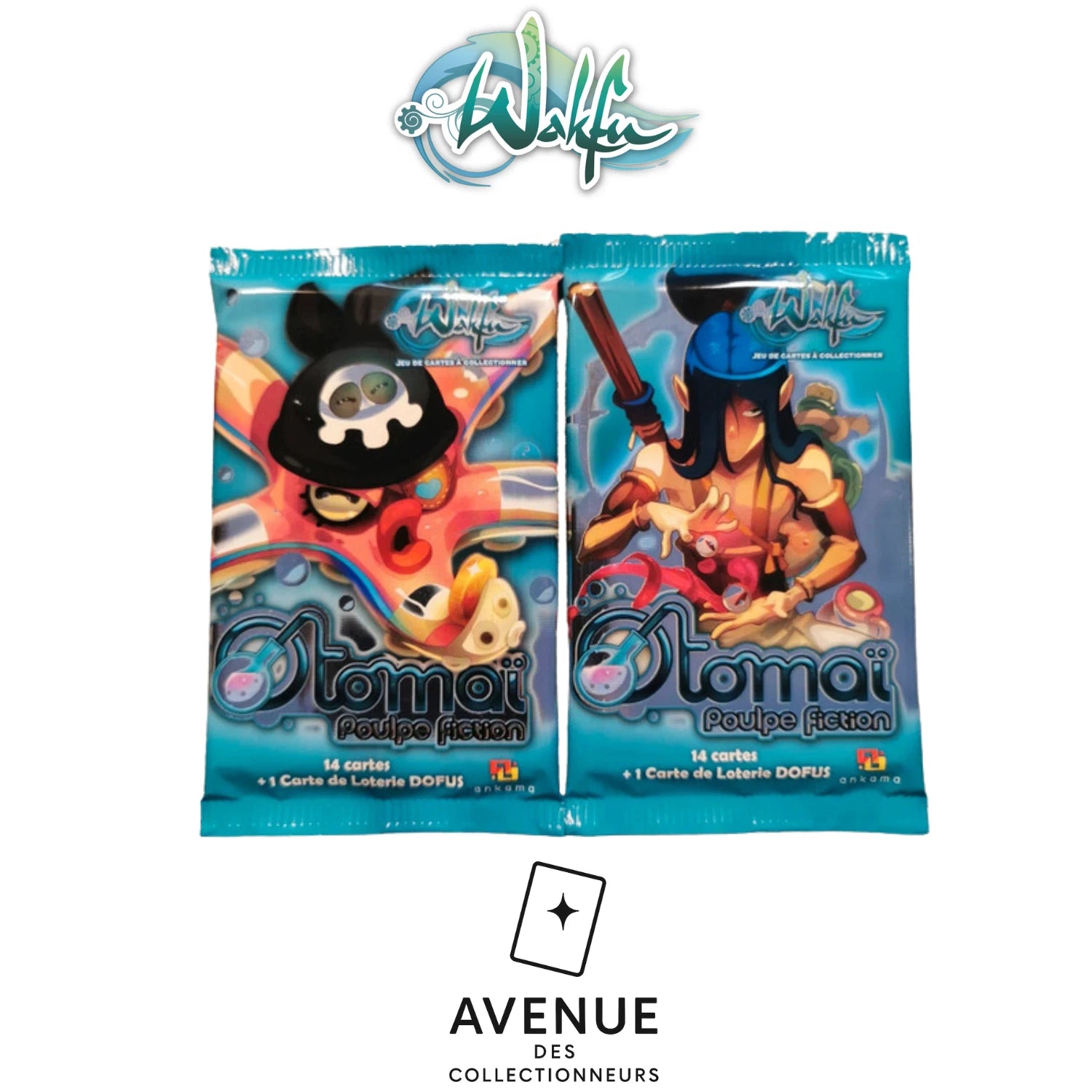 WAKFU TCG - Lot de 2 Boosters Otomaï Ankama