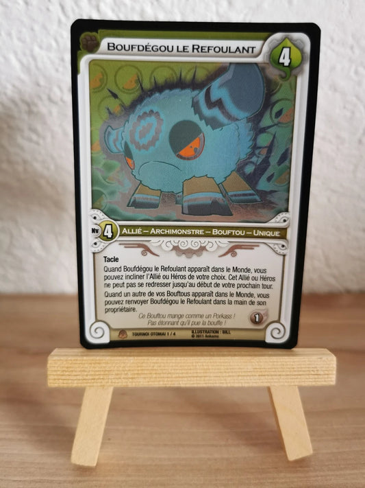 Carte Wakfu - Promo - Boufdégou Le Refoulant - FOIL Avenue des Collectionneurs