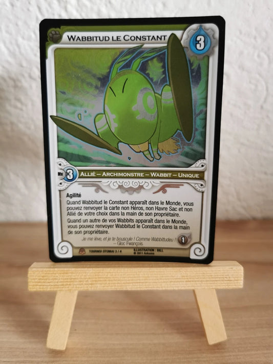 Carte Wakfu - Promo - Wabbitud Le Constant - FOIL Avenue des Collectionneurs