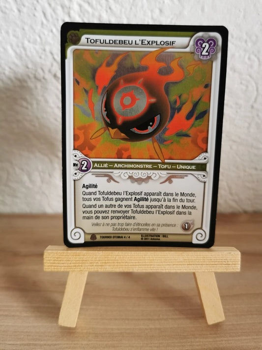 Carte Wakfu - Promo - Tofuldebeu l'Explosif - FOIL Avenue des Collectionneurs