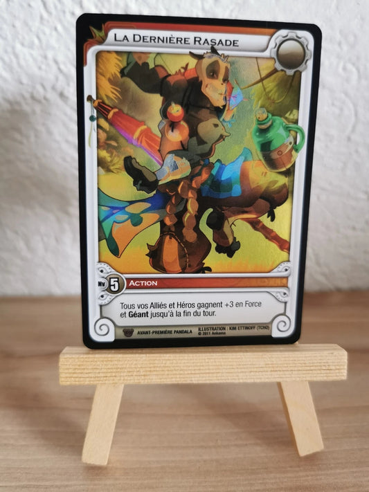 Carte Wakfu - Promo - La Dernière Rasade - Avant-Première Pandala - EA - FOIL Avenue des Collectionneurs