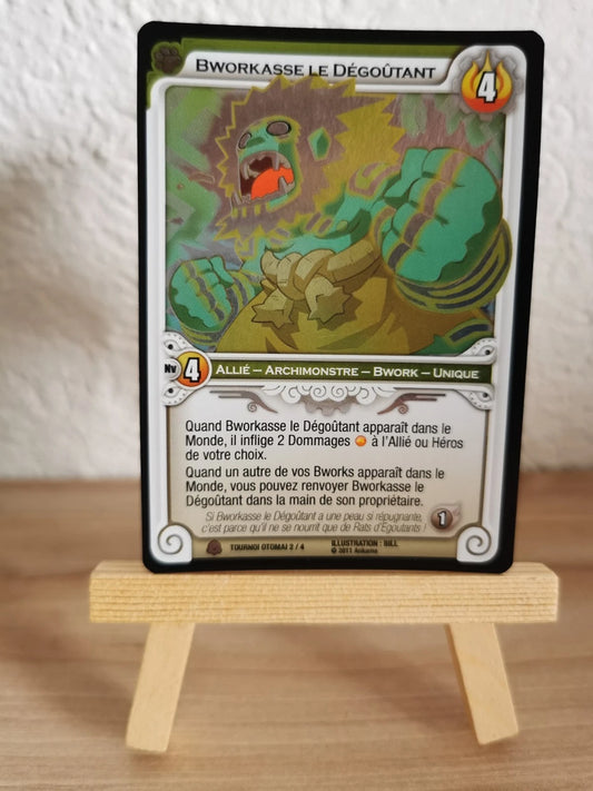 Carte Wakfu - Promo - Bworkasse Le Dégoûtant - FOIL Avenue des Collectionneurs