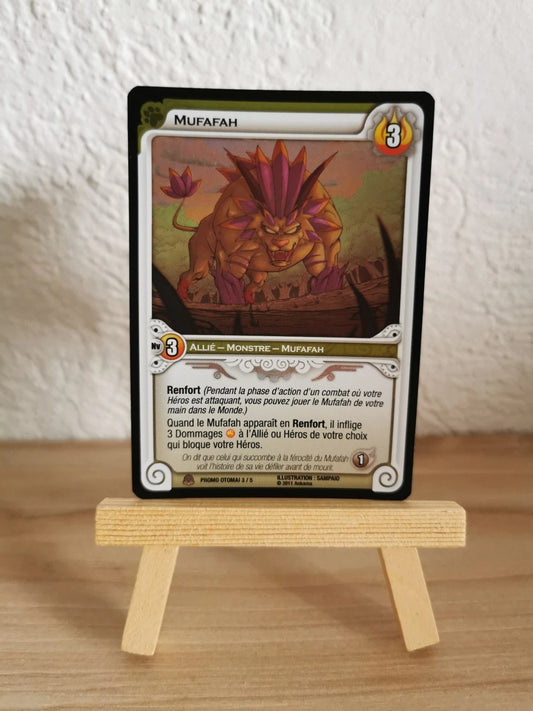 Carte Wakfu - Promo - Mufafah - FOIL Avenue des Collectionneurs